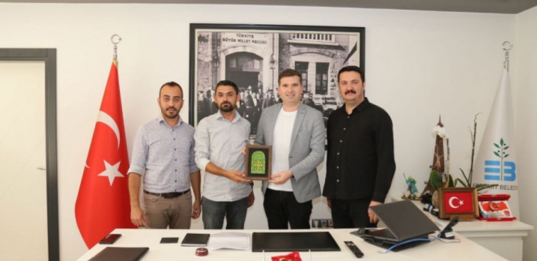 KKTC’li Yöneticilerden Tayfun Canlı’ya ziyaret!