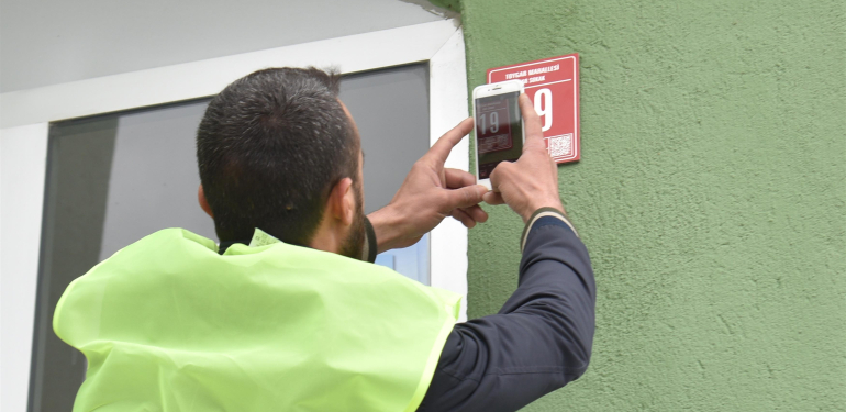 Büyükşehir den Balıkesir e kare kodlu akıllı numarataj