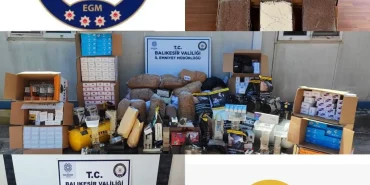 Edremit'te Kaçakçılık Operasyonu: 8 Şüpheli Gözaltına Alındı