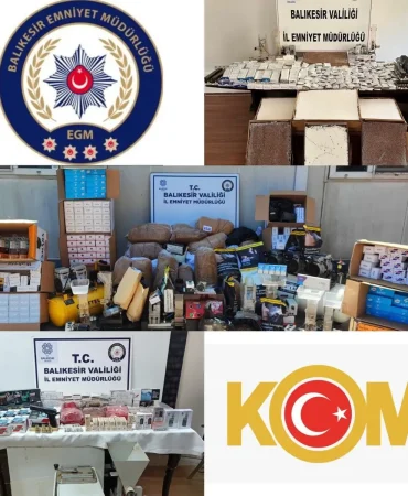 Edremit'te Kaçakçılık Operasyonu: 8 Şüpheli Gözaltına Alındı