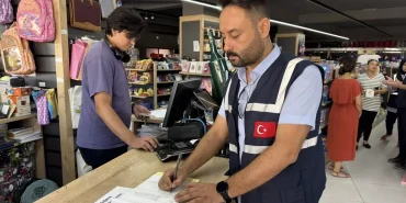 Balıkesir'de Kırtasiye ve Okul Ürünleri Denetimi Yapıldı