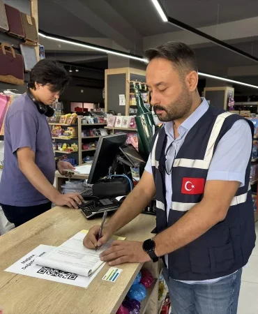 Balıkesir'de Kırtasiye ve Okul Ürünleri Denetimi Yapıldı
