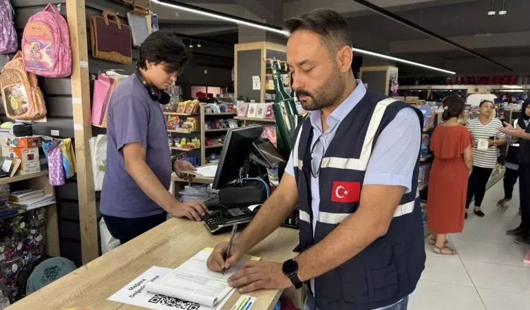 Balıkesir’de Kırtasiye ve Okul Ürünleri Denetlendi