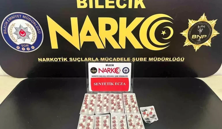 Bilecik’te Araçta Uyuşturucu Madde Ele Geçirildi.