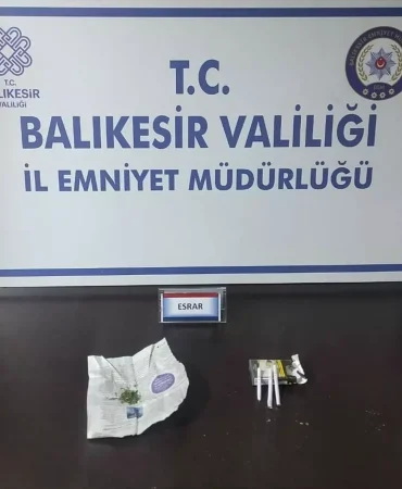 Balıkesir Erdek'te Huzur Uygulaması Düzenlendi
