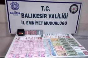 Balıkesir'de Hayvan Damı Kumarhanesi Operasyonu