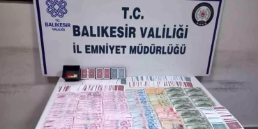 Balıkesir'de Hayvan Damı Kumarhanesi Operasyonu