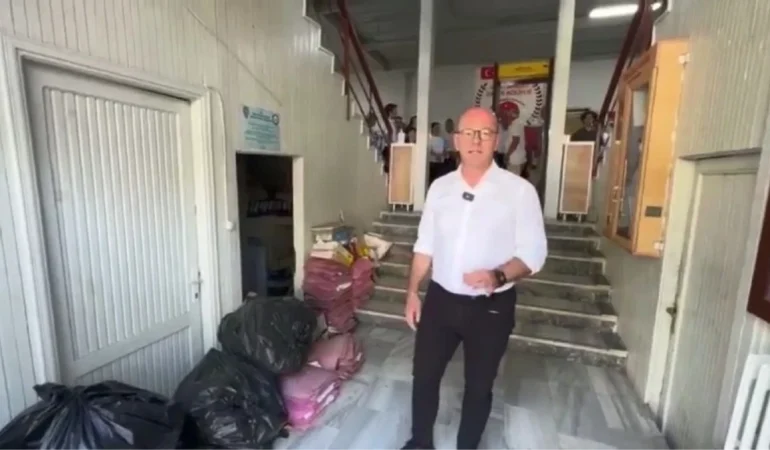 Sarı, Adalet Sarayı’nı İncelemede Bulundu