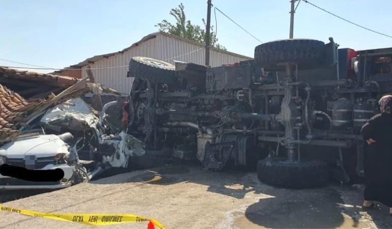 Manyas’ta Kaza: 3 Yaralı