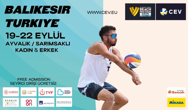 Plaj voleybolunun kalbi Balıkesir’de atacak