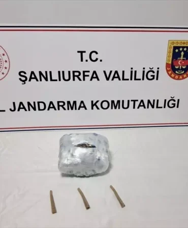 Şanlıurfa'da otobüste uyuşturucu operasyonu
