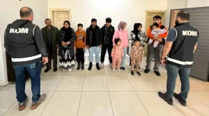 Edremit'te Düzensiz Göçmen Operasyonu
