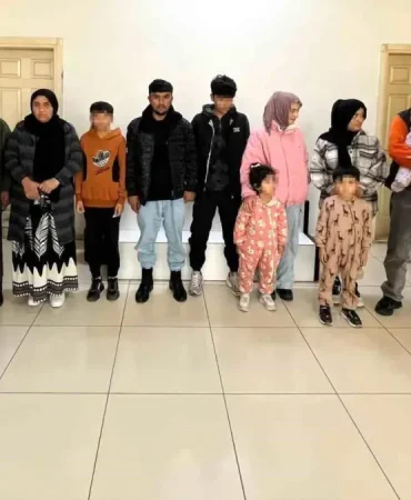 Edremit'te Düzensiz Göçmen Operasyonu