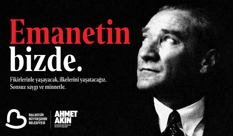 Balıkesir Ata’sını anıyor